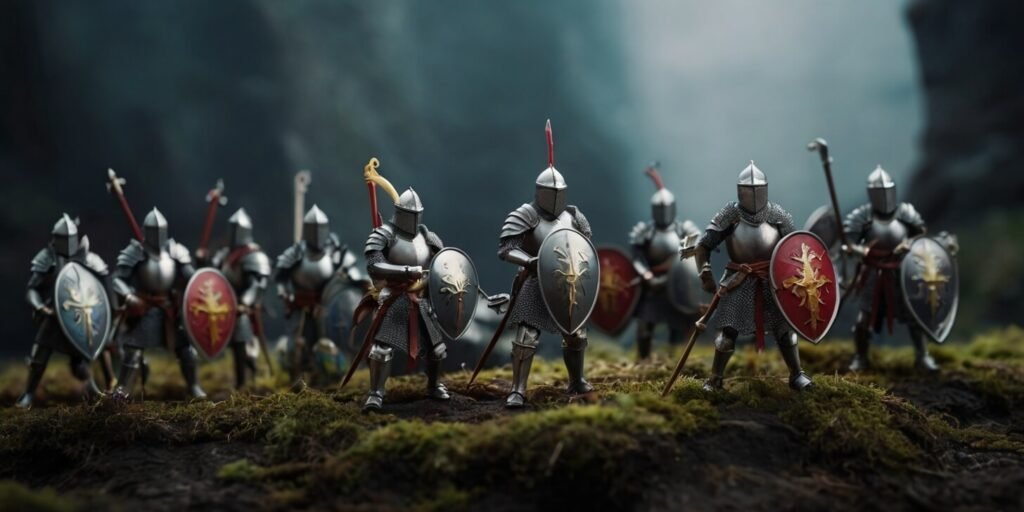 Knights and Dragons Miniatures - CastleLore