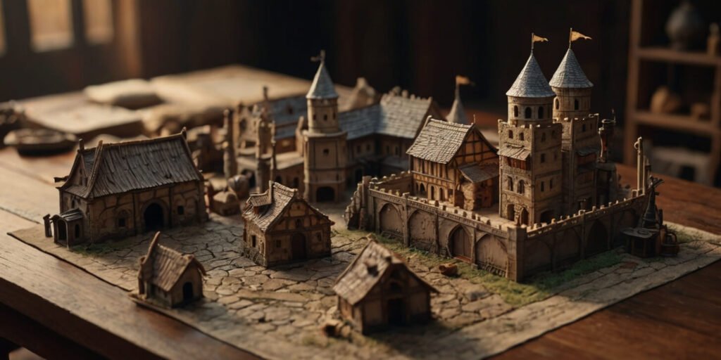 Medieval Miniature Building Kits - CastleLore