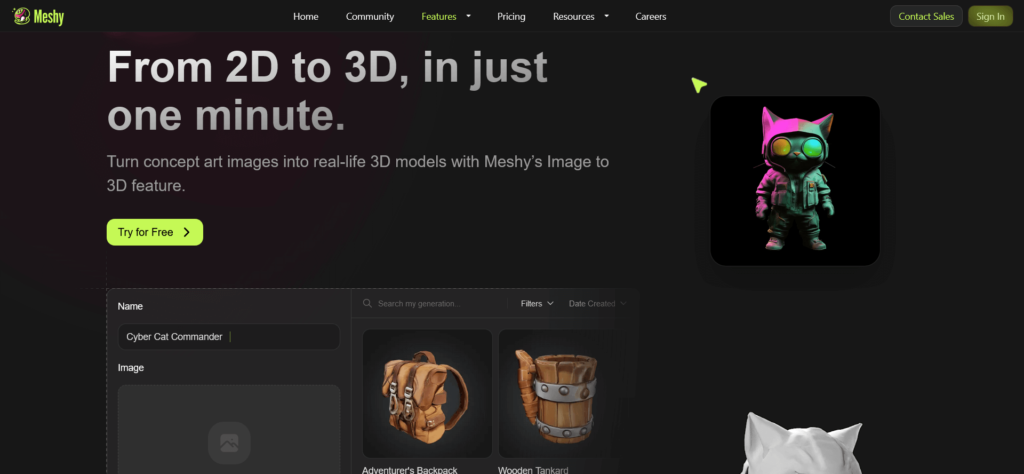 Meshy AI - The Ultimate AI Tool for 3D Printed Miniatures Why You Need It Now