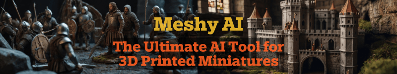 Meshy AI - The Ultimate AI Tool for 3D Printed Miniatures Why You Need It Now 